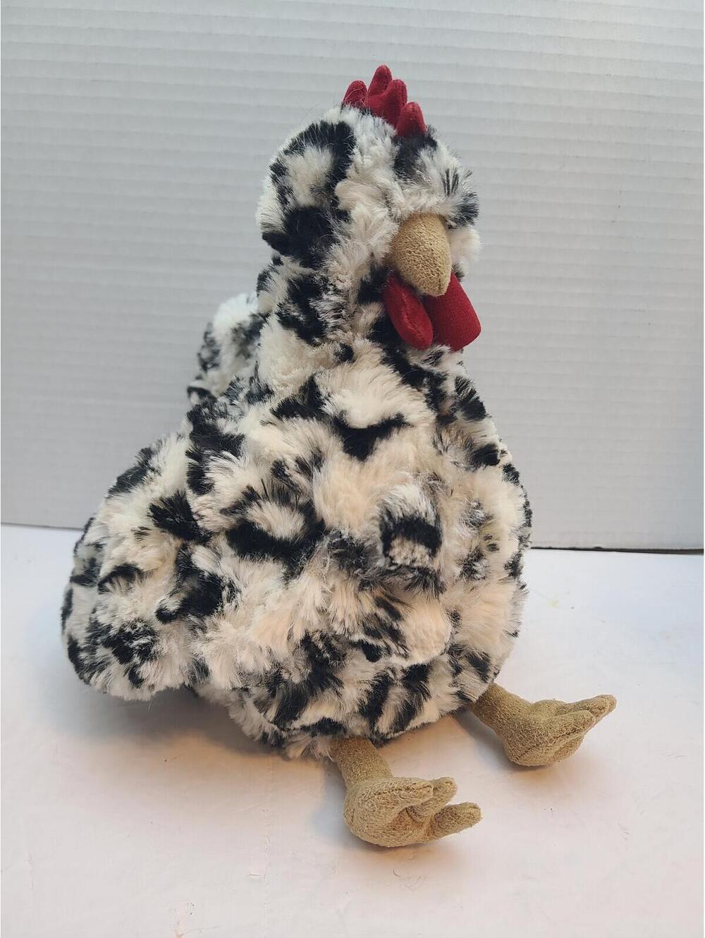 Manhattan Toy Henley Chicken Rooster Stuffed Plush Farm Animal Spotted